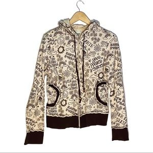 Maurices | Peace - Recycle - Mother Earth Distressed Style Sweatshirt